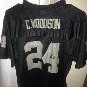 Charles Woodson youth football jersey